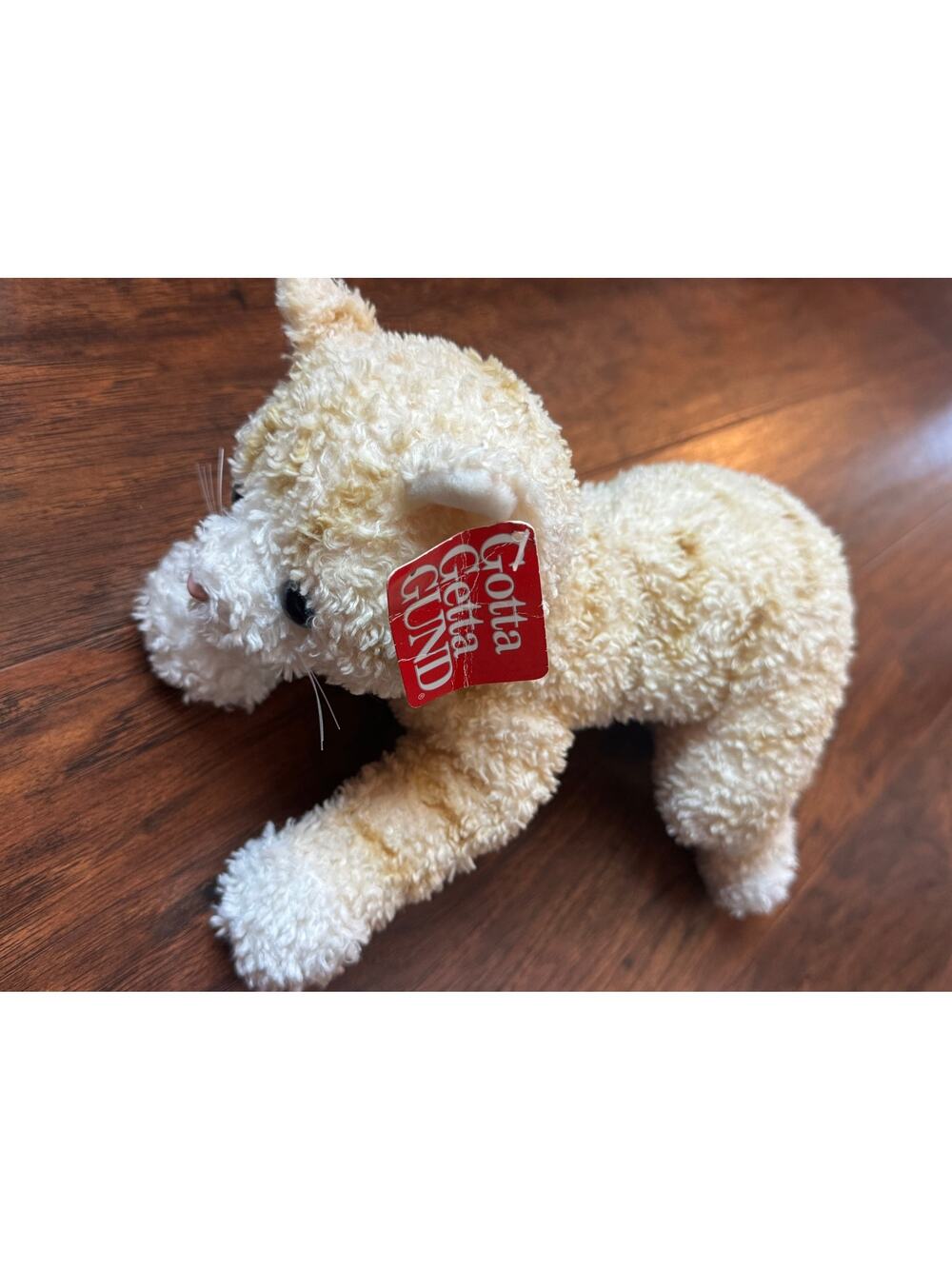 Vintage GUND Bootsie Orange Striped Tabby Cat New with Tags #1138 Plush Stuffed